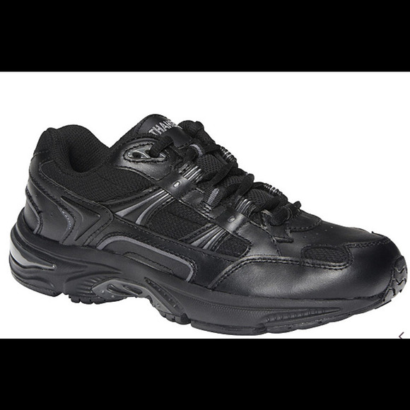 Vionic Men's Leather Walking Sneakers Walker Black - Medium - Picture 4 of 5